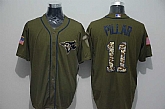 Toronto Blue Jays #11 Kevin Pillar Green Salute to Service Stitched Baseball Jersey,baseball caps,new era cap wholesale,wholesale hats